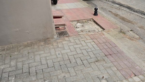 Ακόμη να αποκατασταθούν οι ζημιές από τις εργασίες οπτικών ινών