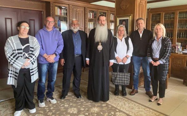 Το Διοικητικό Συμβούλιο του Φθιωτικού Σωματείου επισκέφτηκε τον Μητροπολίτη Φθιώτιδας κ.κ. Συμεών