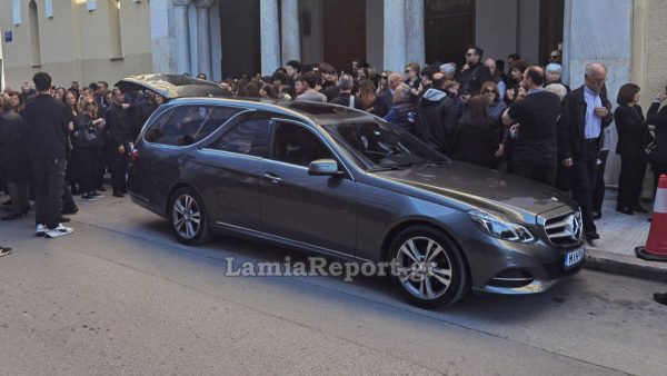 Λαμία: Ήταν όλοι εκεί για το τελευταίο αντίο στον Ηλία Κεφαλά