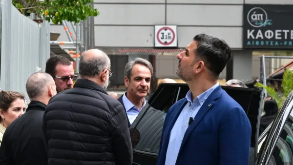Κυριάκος Μητσοτάκης: Νέα επίσκεψη του πρωθυπουργού στον «Ευαγγελισμό» για τον Γιώργο Μυλωνάκη