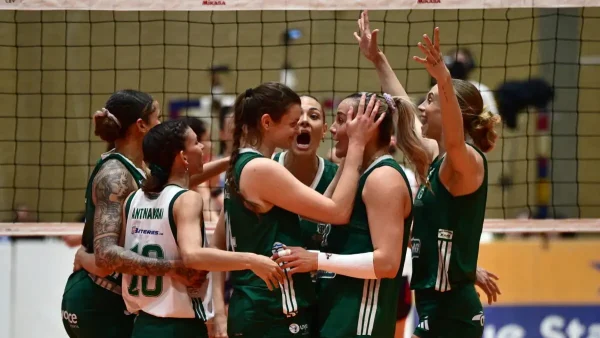 Παναθηναϊκός – ΖΑΟΝ 3-0: Οι πράσινες «σκούπισαν» τις αντιπάλους τους και κατέκτησαν τη Volley League γυναικών