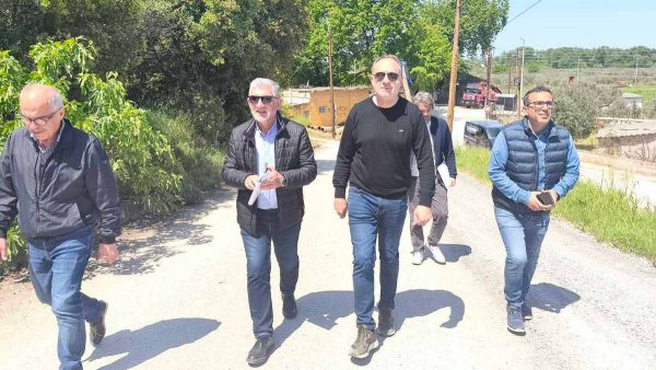 Αυτοψία Πανουργιά Παπαϊωάννου στο μεγάλο έργο μεταφοράς λυμάτων των Κοινοτήτων της λεκάνης του Σπερχειού (ΒΙΝΤΕΟ-ΦΩΤΟ)