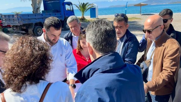 Επέβλεψε την κατασκευή του περιφερειακού της Άμφισσας και άλλα έργα ο Φάνης Σπανός (ΦΩΤΟ)