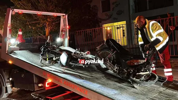 Θανατηφόρο τροχαίο στην Αργολίδα: Νεκρός 35χρονος από σύγκρουση μηχανών – Στο νοσοκομείο ένας 16χρονος