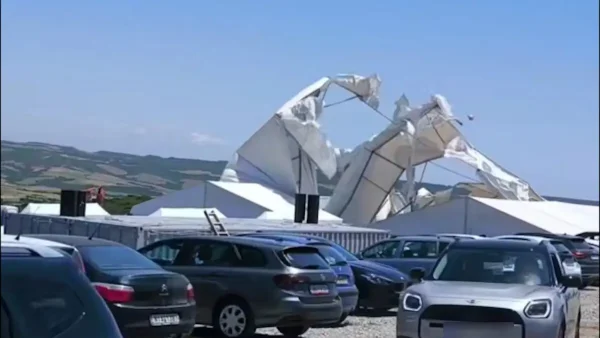 Χαλκιδική: Ανεμοστρόβιλος «χτύπησε σε πίστα καρτ στο Λάκκωμα – Σήκωσε αντικείμενα σε ύψος 200 μέτρων
