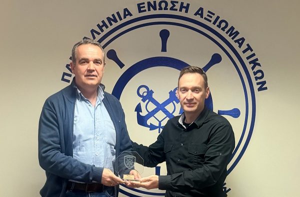 Ο Λαμιώτης Αντιπλοίαρχος Γιώργος Φύκας νέος Πρόεδρος της Πανελλήνιας Ένωσης Αξιωματικών Λιμενικού