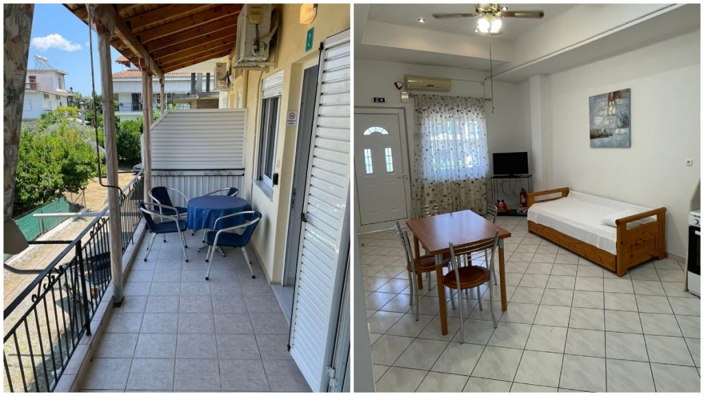 Νανά Appartments: Ενοικιάζονται επιπλωμένα διαμερίσματα κοντά στη θάλασσα στα Καμένα Βούρλα
