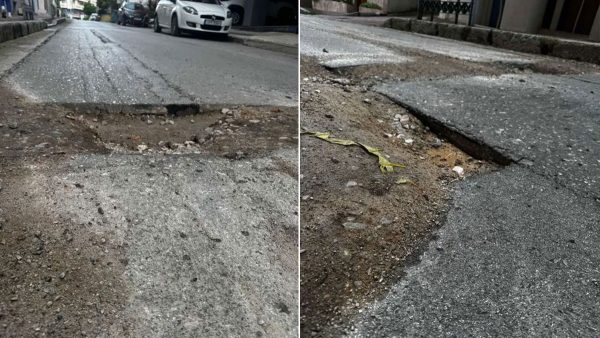 Λαμία: Ποδηλάτης έπεσε σε λακκούβα στο κέντρο της πόλης και τραυματίστηκε!