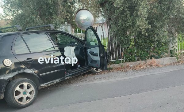 Οδηγός έχασε τον έλεγχο του οχήματος του και έπεσε σε μάντρα