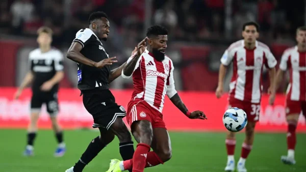 Ολυμπιακός – ΠΑΟΚ 1-1: Χαμένοι και οι δύο στο Φάληρο