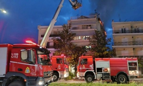 Πυρκαγιά σε διαμέρισμα πολυκατοικίας στη Λιβαδειά