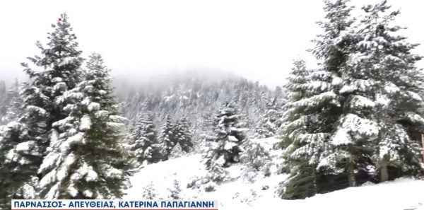 Χειμώνας και σήμερα Κυριακή με χιόνια στα ορεινά και βροχές στις πεδινές περιοχές - Πότε φτιάχνει ο καιρός