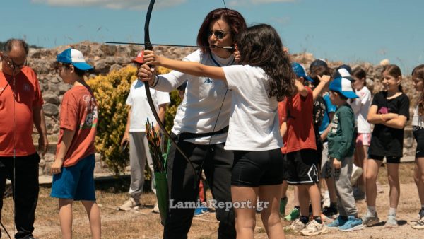 Μικροί τοξότες κατέκλυσαν το Κάστρο Λαμίας με το «Τόξο του Οδυσσέα»! (ΒΙΝΤΕΟ - ΦΩΤΟ)