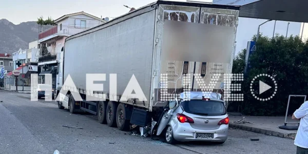Τραγωδία στη Ζαχάρω: Νεκρός 29χρονος σε τροχαίο δυστύχημα -Το ΙΧ του «καρφώθηκε» σε νταλίκα (ΦΩΤΟ-ΒΙΝΤΕΟ)