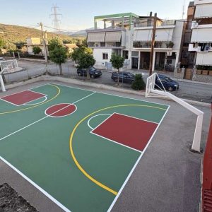 Ανακαινίστηκαν οι αθλητικές εγκαταστάσεις στο Πρότυπο Εκκλησιαστικό Σχολείο Λαμίας