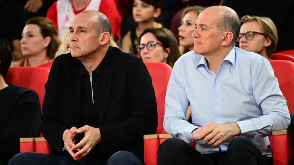 Ολυμπιακός: Στην προπόνηση οι Αγγελόπουλοι πριν τον τρίτο τελικό με τον Παναθηναϊκό