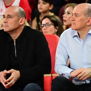 Ολυμπιακός: Στην προπόνηση οι Αγγελόπουλοι πριν τον τρίτο τελικό με τον Παναθηναϊκό