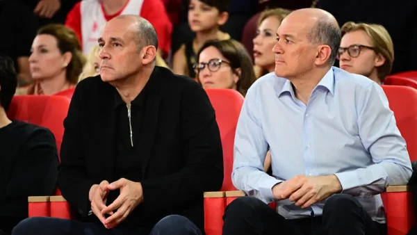 Ολυμπιακός: Στην προπόνηση οι Αγγελόπουλοι πριν τον τρίτο τελικό με τον Παναθηναϊκό