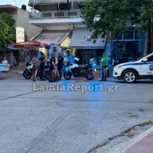 Λαμία: Τροχαίο με ντελιβερά έξω από τον Άγιο Αθανάσιο