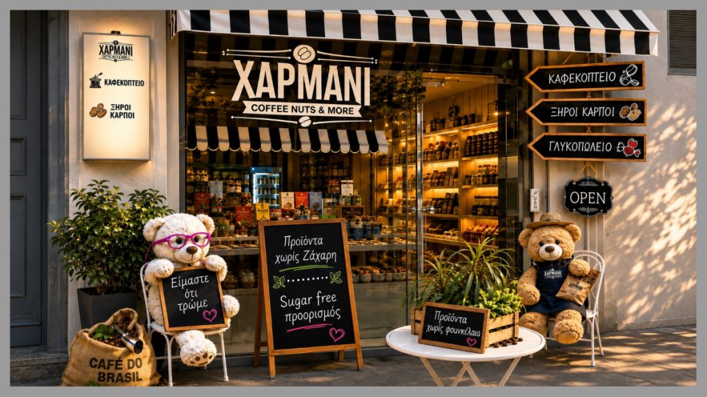 Λαμία: Για απολαύσεις χωρίς ενοχές επισκεφτείτε το καφεκοπτείο "Χαρμάνι"