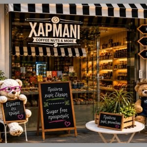 Λαμία: Για απολαύσεις χωρίς ενοχές επισκεφτείτε το καφεκοπτείο "Χαρμάνι"
