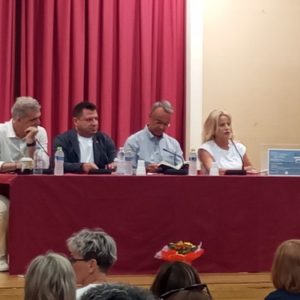 Ο Μάκης Γκούμας παρουσίασε το βιβλίο του «Χρόνε Στάσου» στον Δήμο Δομοκού (ΦΩΤΟ)