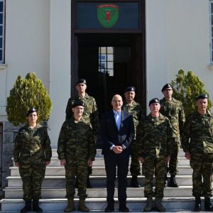Δένδιας: Πρότυπες οι εγκαταστάσεις στη Λαμία - Δείτε βίντεο και φωτογραφίες από την επίσκεψή του στο ΚΕΝ-ΚΕΥΠ