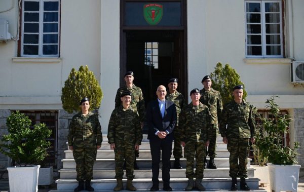 Δένδιας: Πρότυπες οι εγκαταστάσεις στη Λαμία - Δείτε βίντεο και φωτογραφίες από την επίσκεψή του στο ΚΕΝ-ΚΕΥΠ