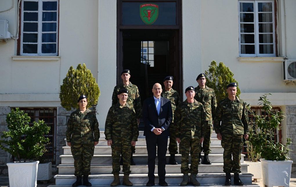Δένδιας: Πρότυπες οι εγκαταστάσεις στη Λαμία - Δείτε βίντεο και φωτογραφίες από την επίσκεψή του στο ΚΕΝ-ΚΕΥΠ
