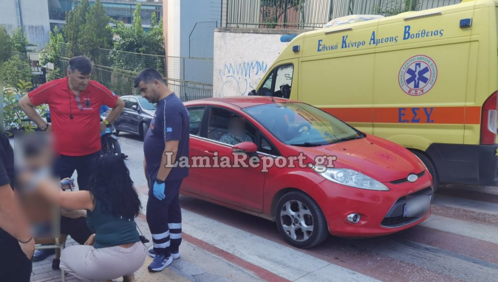 Κινητοποίηση για πτώση ηλικιωμένης στο κέντρο της Λαμίας