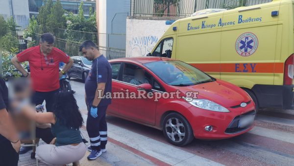 Κινητοποίηση για πτώση ηλικιωμένης στο κέντρο της Λαμίας