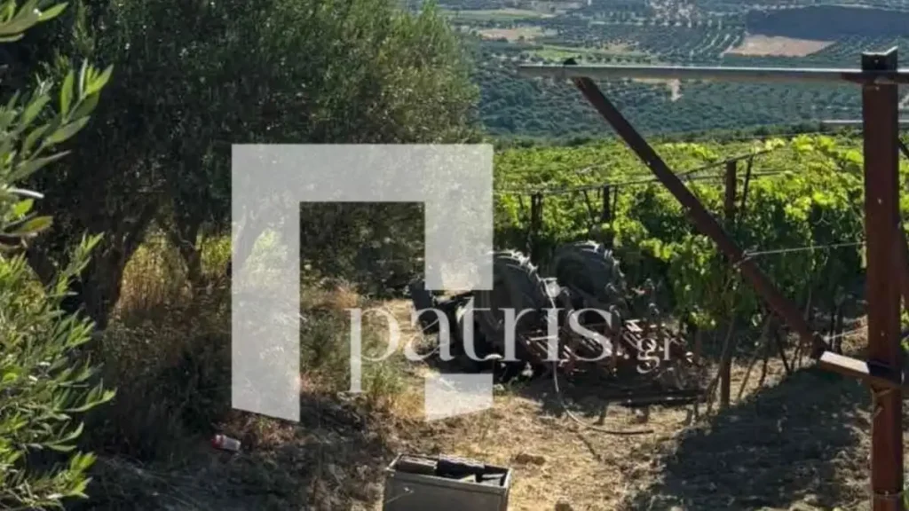 Ηράκλειο: Χωρίς τις αισθήσεις του 60χρονος που καταπλακώθηκε από τρακτέρ