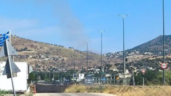 Φωτιά στη Λαυρεωτική – Σηκώθηκαν 2 ελικόπτερα