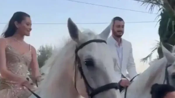 Μπάχι Χούρι – Τάλια Χαϊντάτ: Παραμυθένιος γάμος στην Αθήνα με λευκά άλογα και πάρτι με την Άννα Βίσση και τον Κωνσταντίνο Αργυρό