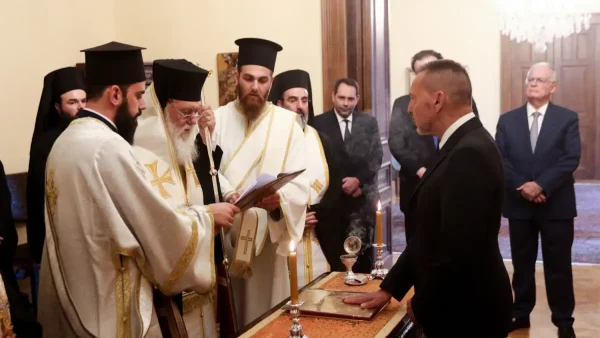 Γιάννης Στουρνάρας: Ορκίστηκε για τη νέα θητεία του ως Διοικητής της Τράπεζας της Ελλάδος