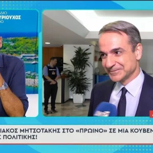 Μητσοτάκης σε Λιάγκα: «Δε μιλάω για το γάμο του γιου μου, θα φάω ξύλο» (vid)