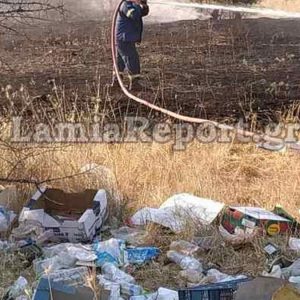 Επικίνδυνη πυρκαγιά στην Καμηλόβρυση - Παρουσία αστυνομικών η κατάσβεση