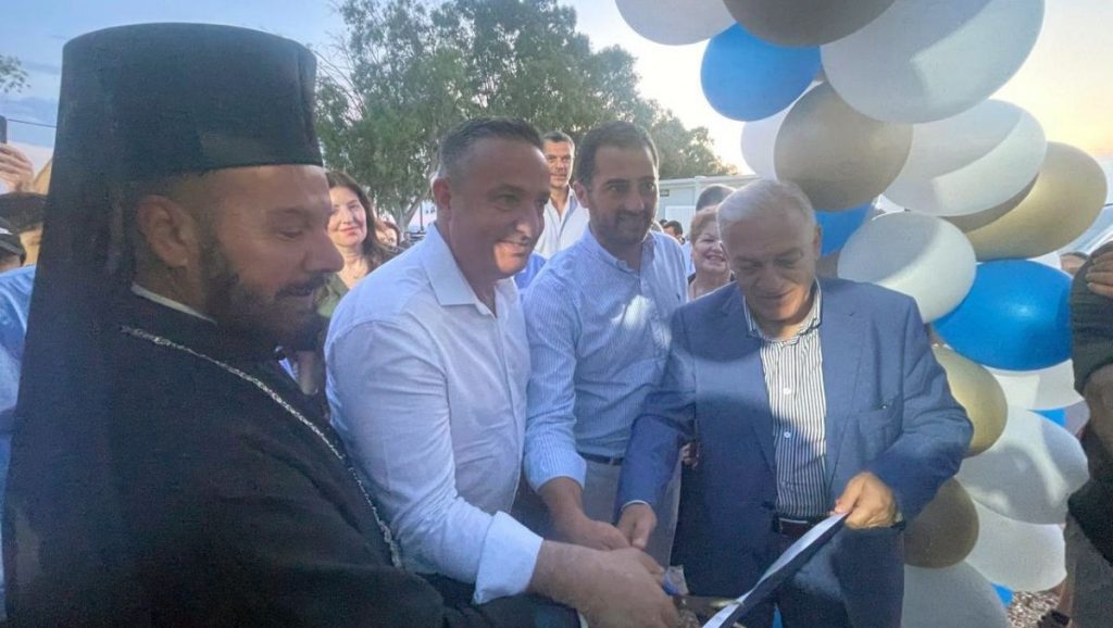 Η Περιφέρεια Στερεάς Ελλάδας και ο Δήμος Ερέτριας εγκαινίασαν το νέο σύγχρονο κλειστό γήπεδο