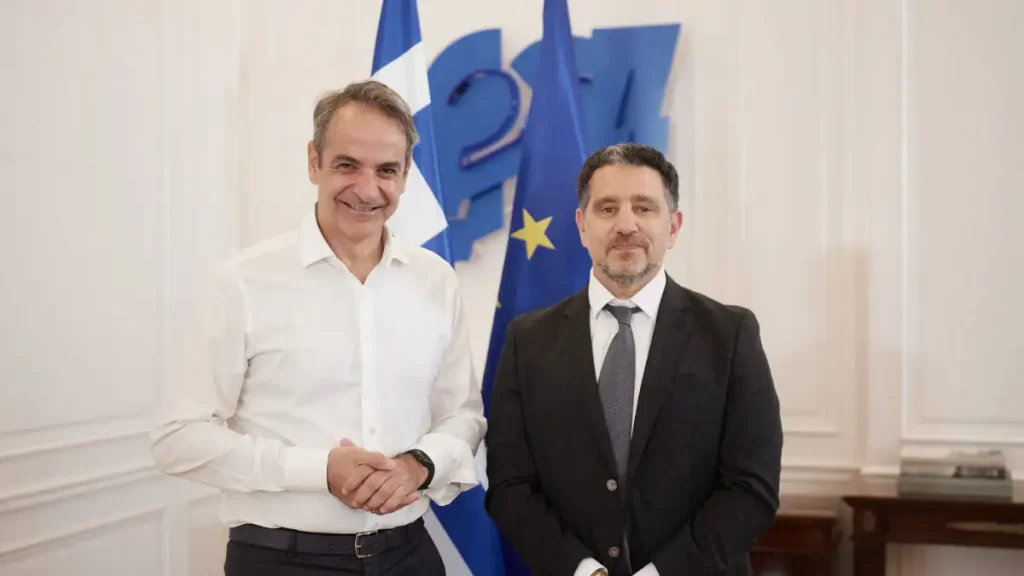 Συνάντηση Μητσοτάκη με τον αντιπρόεδρο της Amazon: Τον Ιούλιο ενεργοποιείται η νέα υποδομή της AWS στην Αθήνα