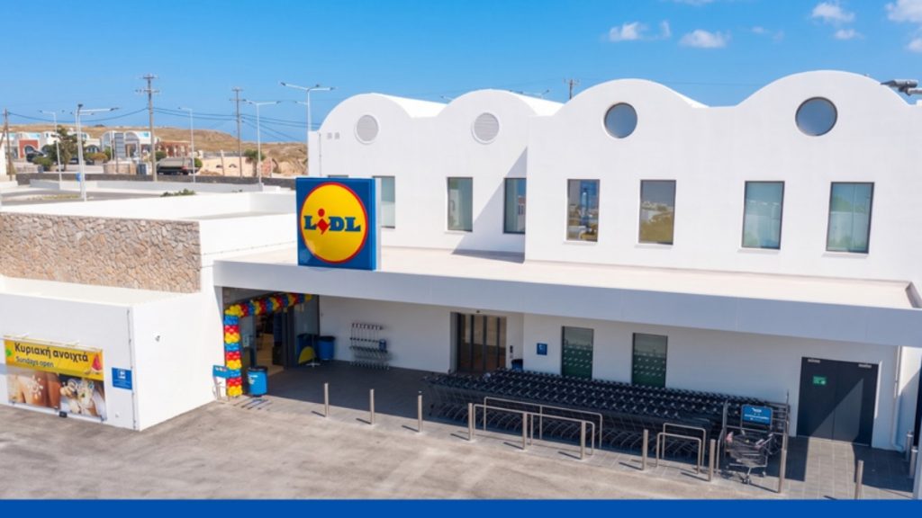 Στρατηγική επένδυση 14,8 εκατ. ευρώ από τη Lidl Ελλάς για το νέο της κατάστημα στη Σαντορίνη