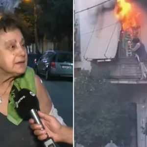«Μου έδωσαν ελπίδα, μου φώναζαν "πήδα" και με έπιασαν», η ηλικιωμένη περιγράφει πώς έπεσε από το φλεγόμενο σπίτι της Καλλιθέας πάνω στον κόσμο