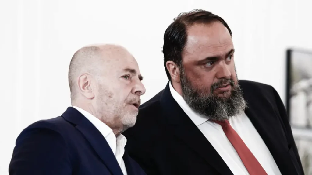 Βαγγέλης Μαρινάκης και Γιάννης Αλαφούζος αναδείχθηκαν ισόπαλοι με 7-7 στη μάχη για την προεδρία της Super League