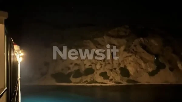 Απέπλευσε το πλοίο «Κίσσαμος» από τη Μήλο μετά την προσάραξη: «Έγινε μπλακ άουτ και συνέχισε ακυβέρνητο» λέει επιβάτης