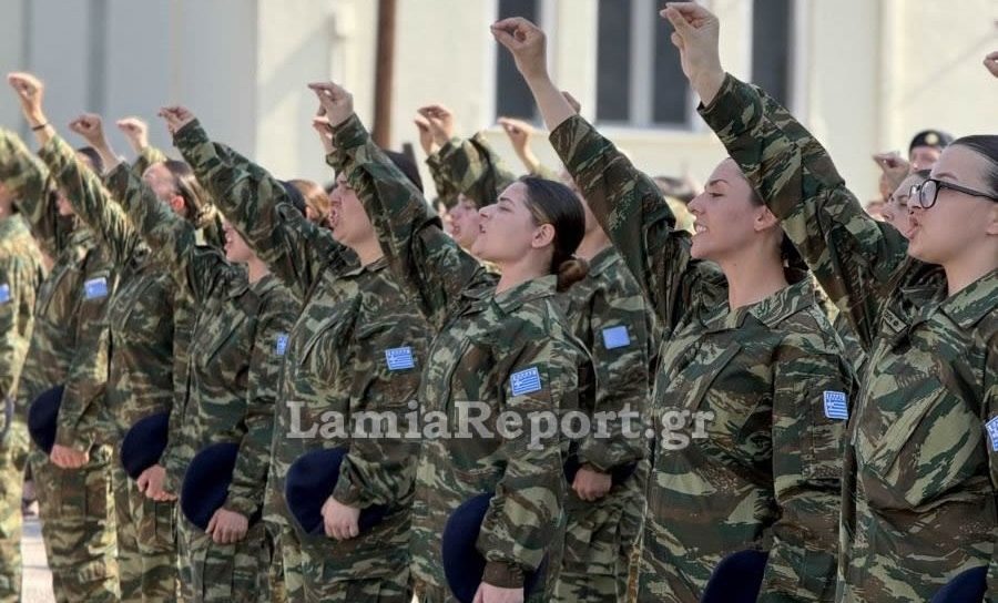 Ορκίστηκαν στο ΚΕΥΠ οι πρώτες φανταρίνες (ΒΙΝΤΕΟ-ΦΩΤΟ)
