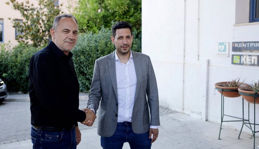 Συνάντηση Κυρανάκη - Παπαϊωάννου στο Δημαρχείο στη Λαμία