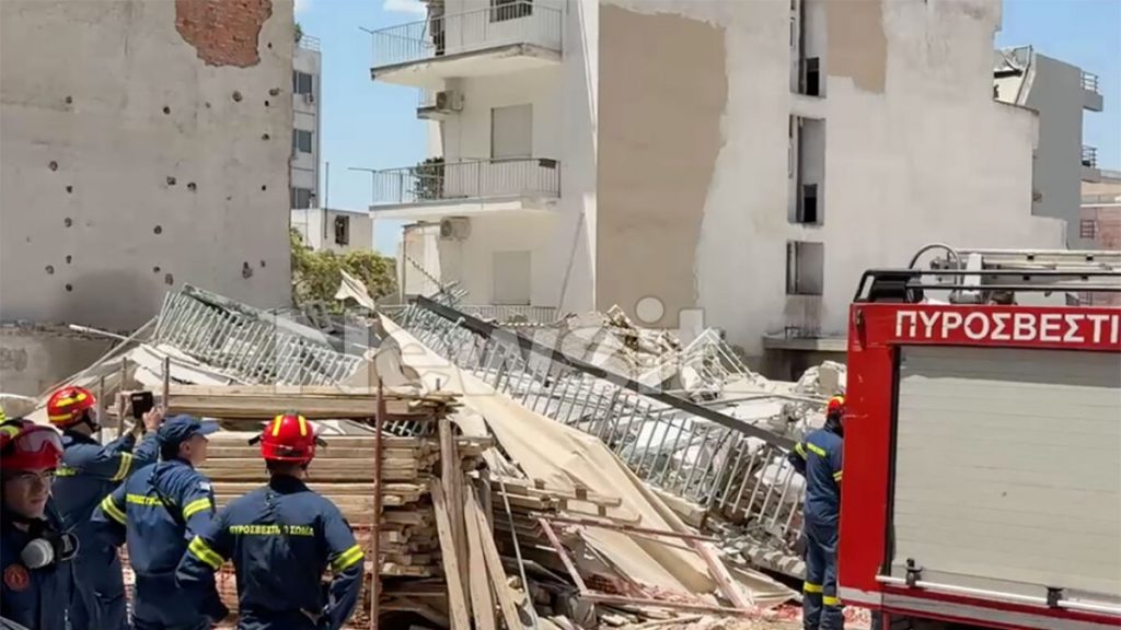 Πετράλωνα: Κατέρρευσε πολυκατοικία – Αναφορές για εγκλωβισμένους