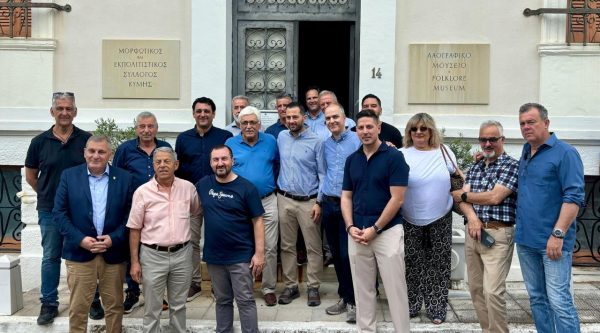 Ολοκληρώθηκε το έργο στην Πλατάνα και προχωρούν οι αποκαταστάσεις Ειρηνοδικείου, Μυλωνοπούλειου και Δημοτικού Σχολείου Κύμης