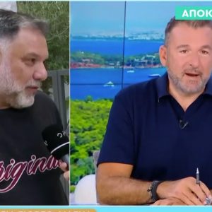Γρηγόρης Αρναούτογλου για Γιώργο Λιάγκα: Ήταν αγενέστατο αυτό που έκανε, για να μην πω κάτι άλλο, σχεδόν τραγικό