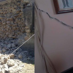 Μετρούν πληγές στην Εύβοια και στην ευρύτερη περιοχή από τους ισχυρούς σεισμούς