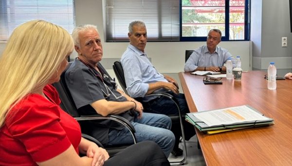 Νέα επίσκεψη Σταϊκούρα στο Νοσοκομείο Λαμίας